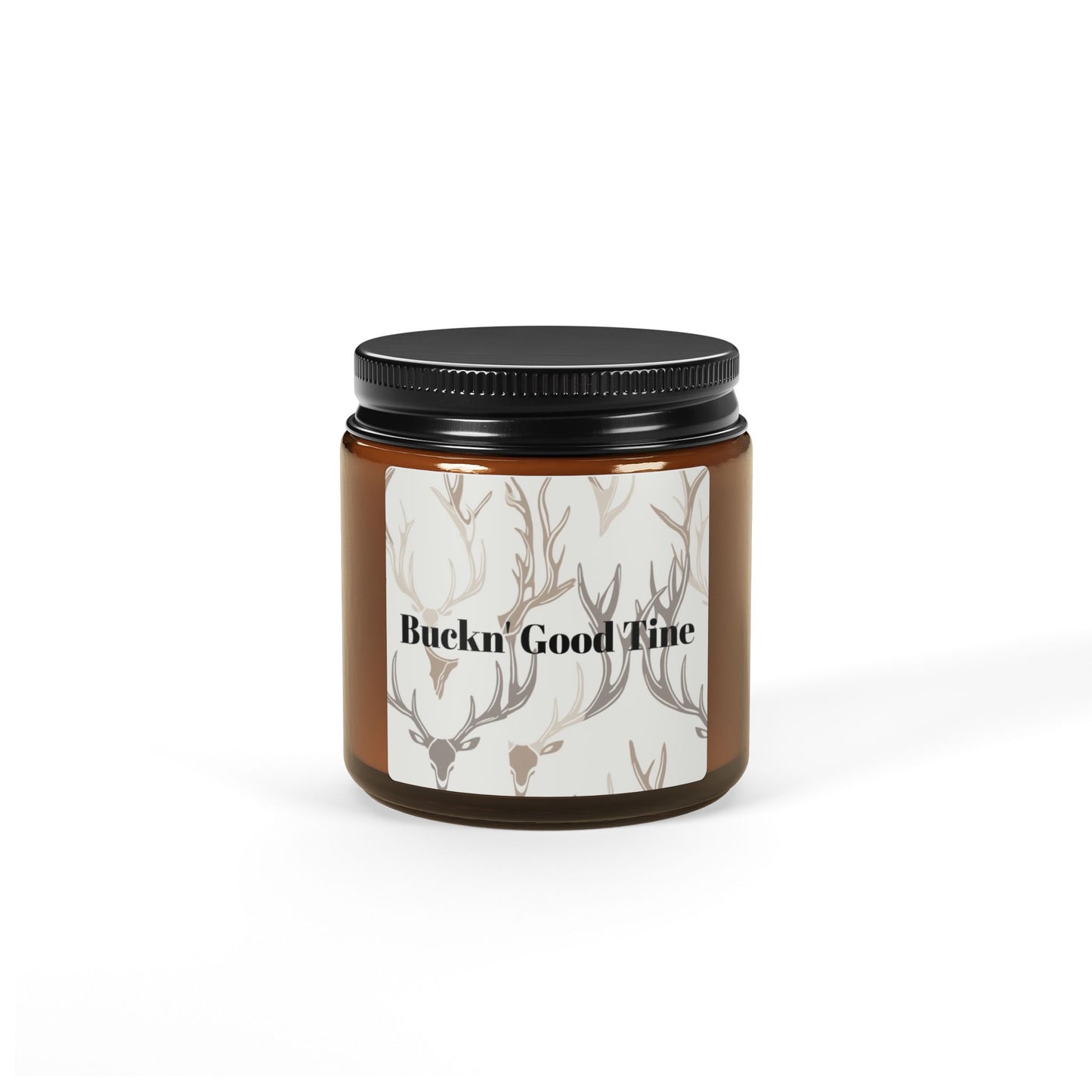 Buck'n Good Tine Scented Soy Candle - Perfect for Cozy Evenings and Celebrations