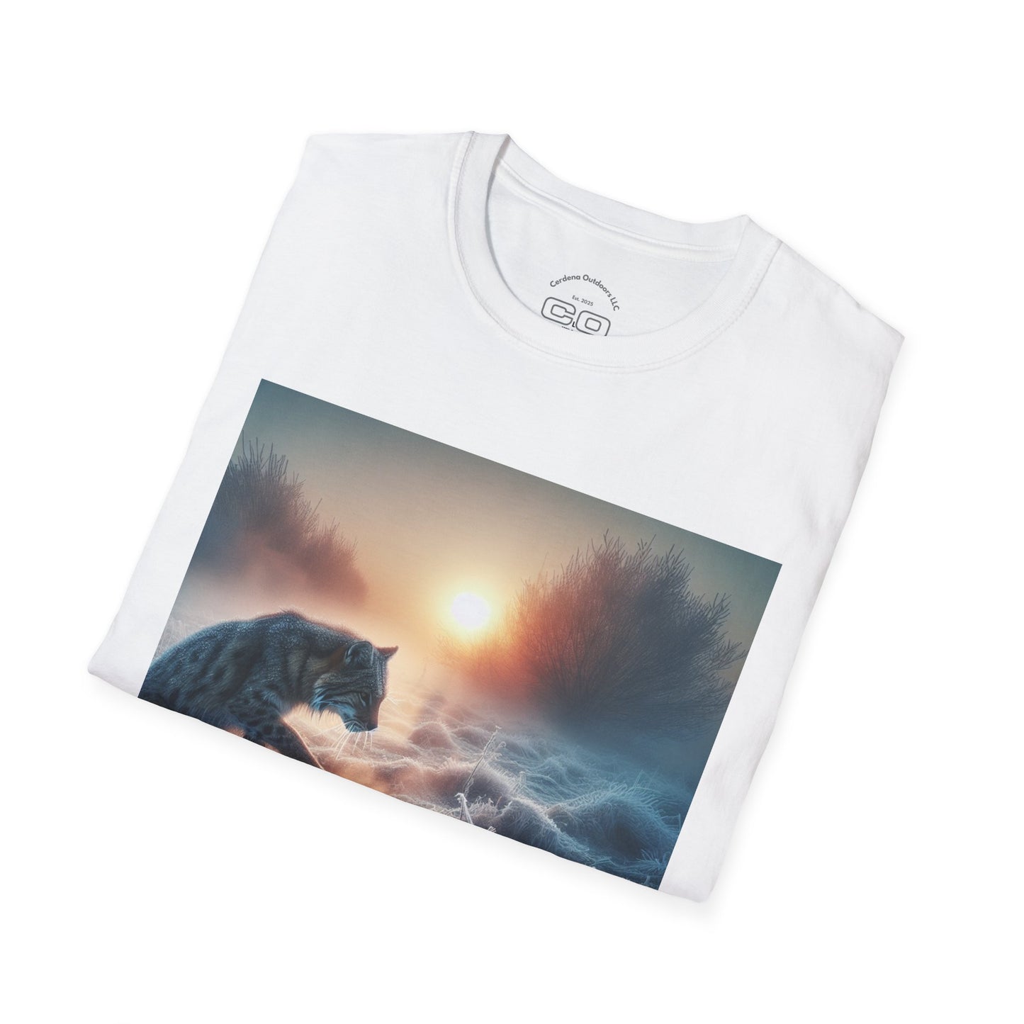 Wilderness Trapping Unisex Softstyle T-Shirt - Nature and Wildlife Art