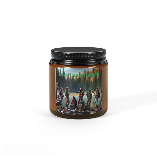 Hunting and fishing-Inspired Scented Soy Candle