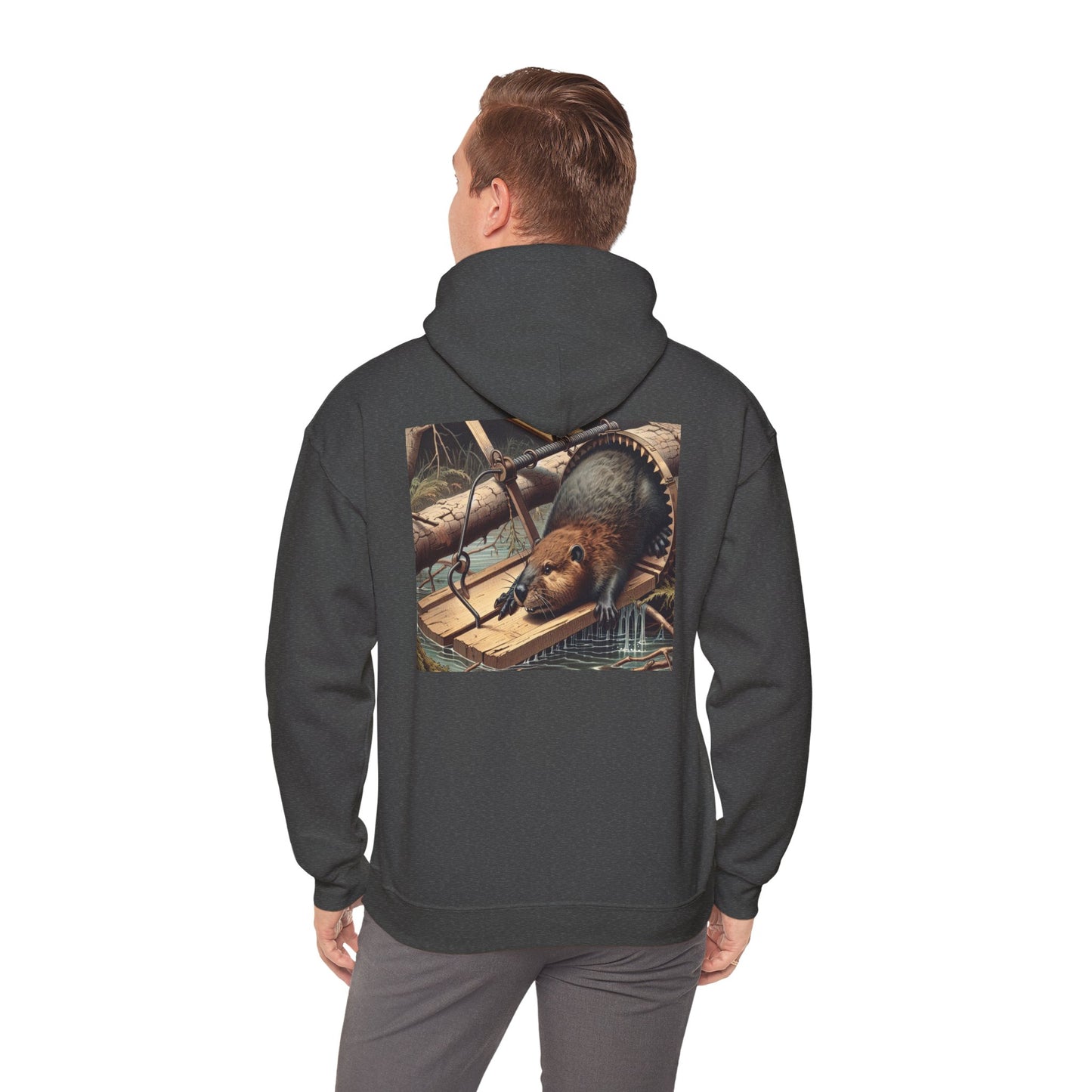 Certified Beaver Trapper Unisex Hoodie - Fun Outdoor Adventure Sweatshirt