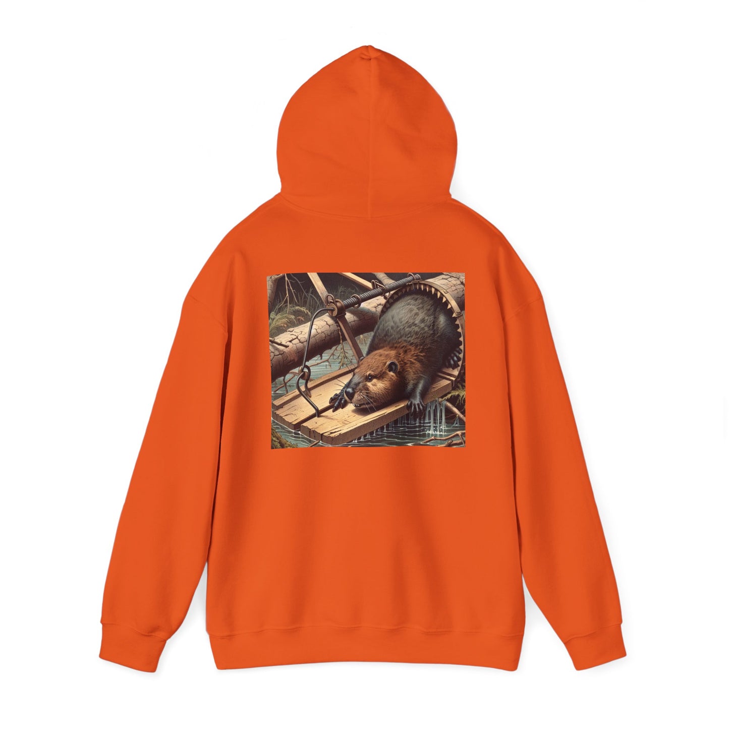 Certified Beaver Trapper Unisex Hoodie - Fun Outdoor Adventure Sweatshirt