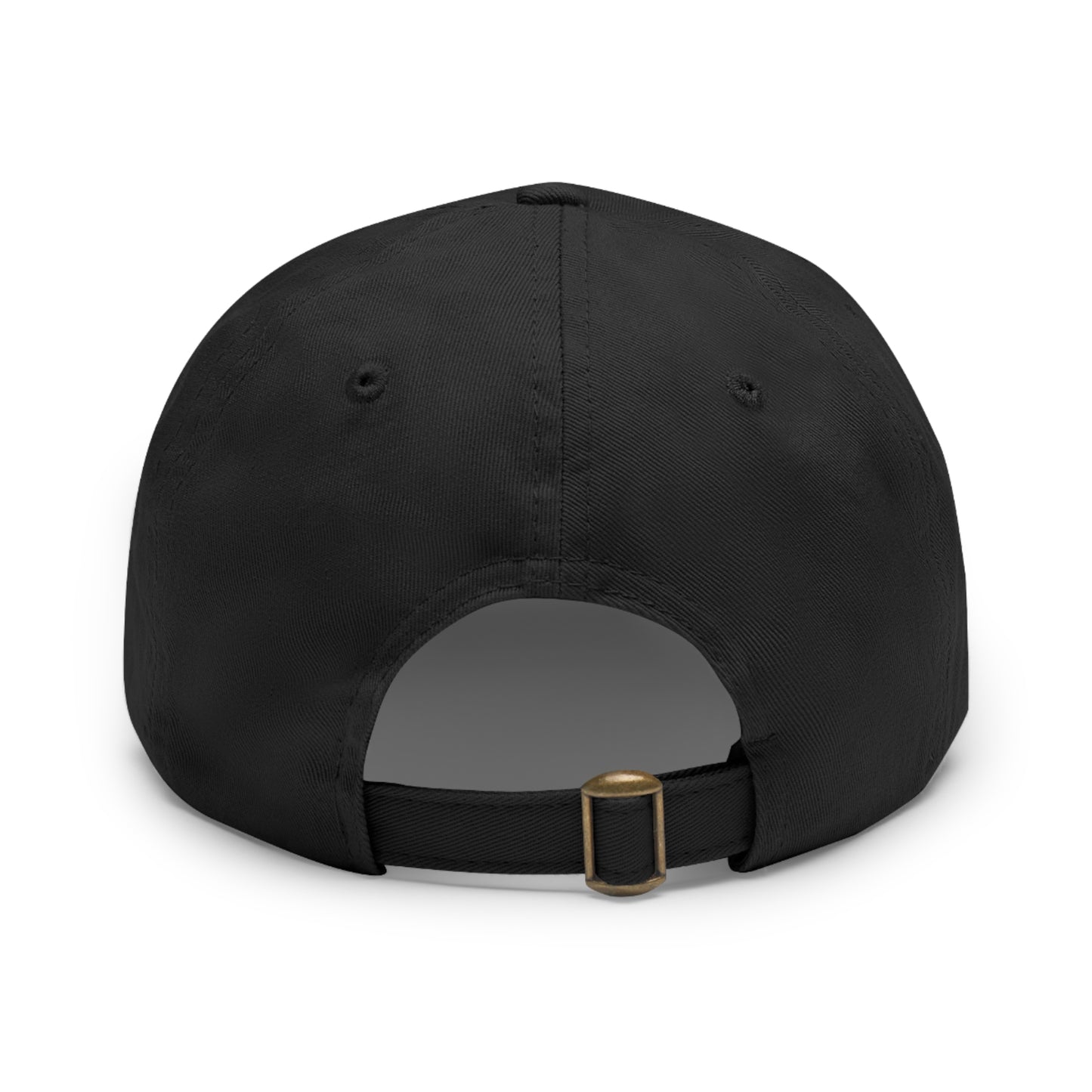 Humorous Dad Hat with Leather Patch - 'Boppin My Flopper'