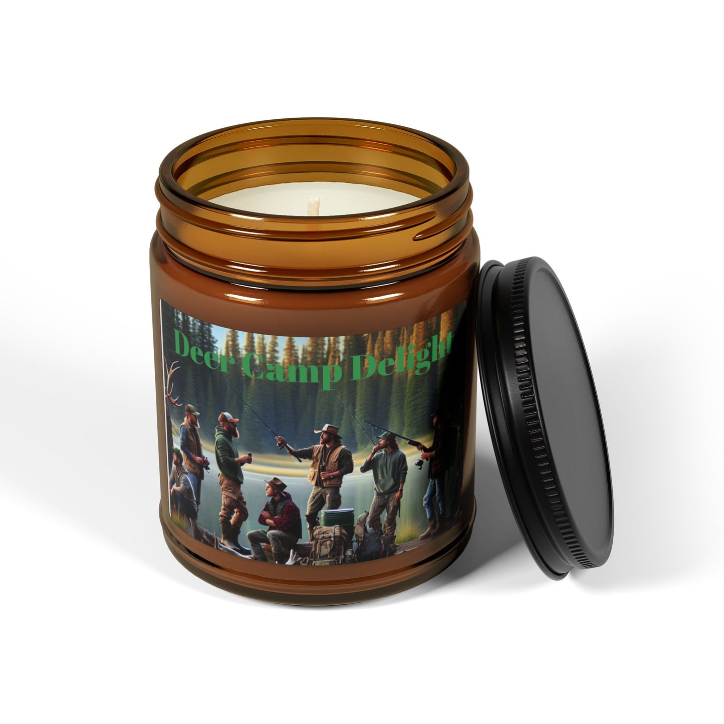 Hunting and fishing-Inspired Scented Soy Candle