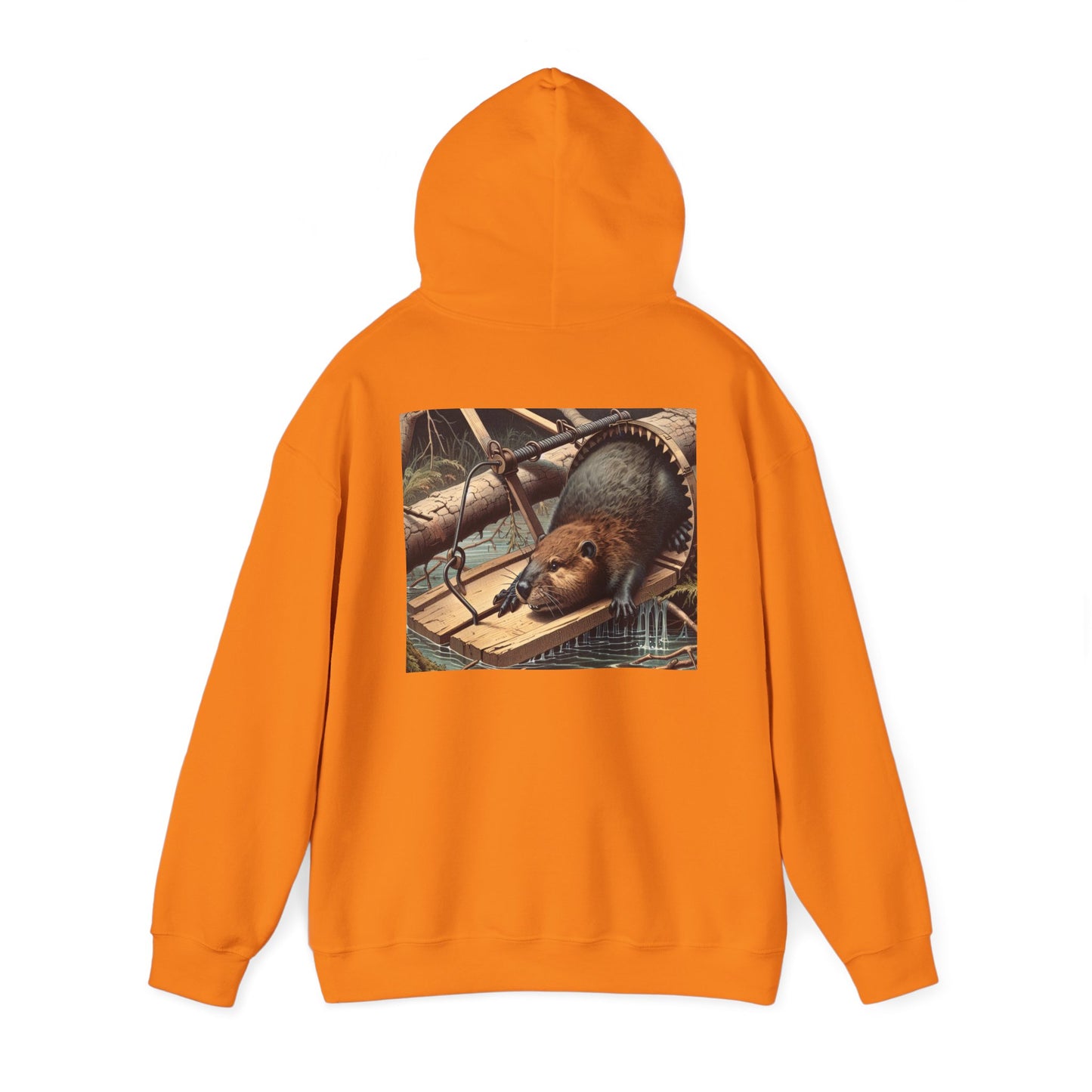 Certified Beaver Trapper Unisex Hoodie - Fun Outdoor Adventure Sweatshirt