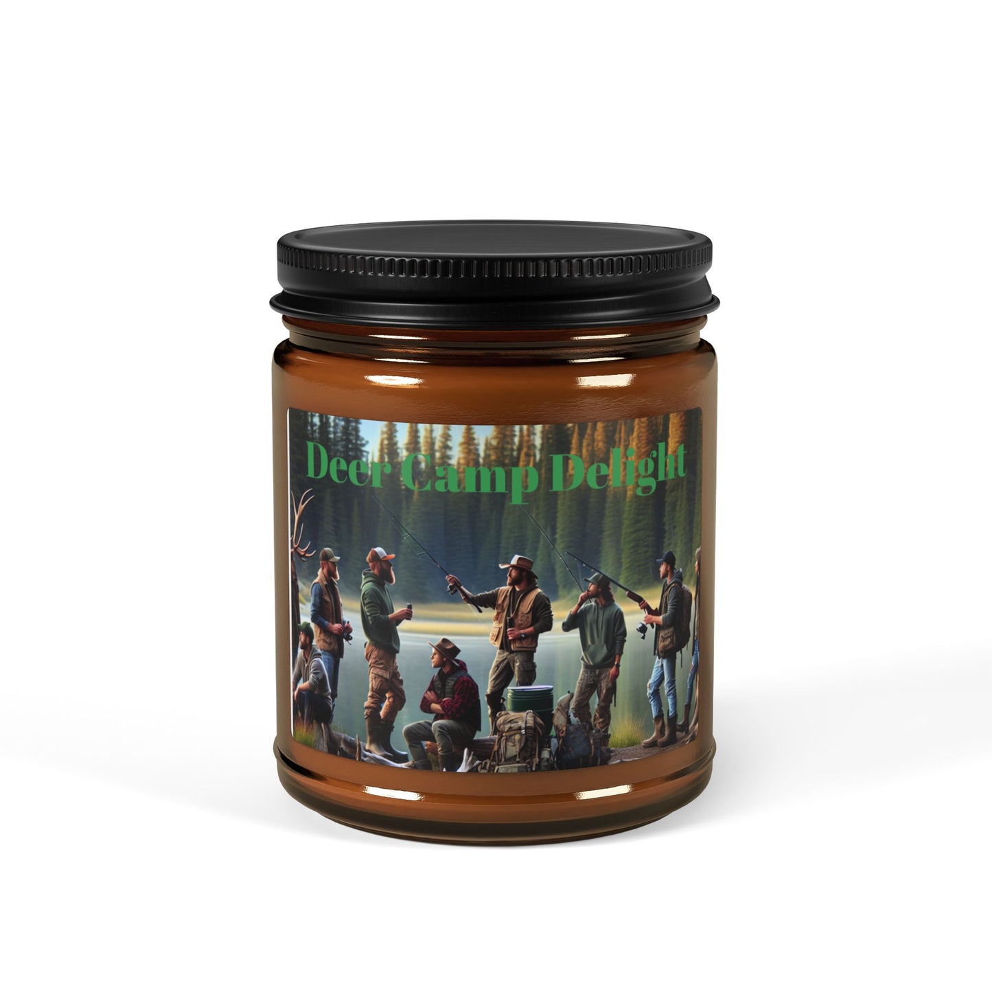 Hunting and fishing-Inspired Scented Soy Candle