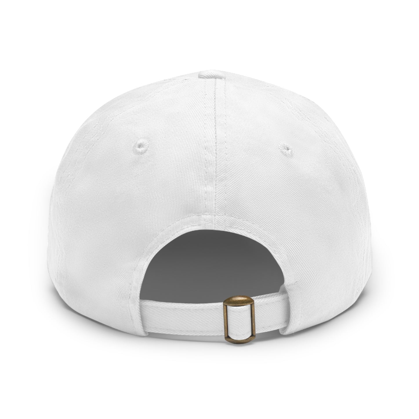 Humorous Dad Hat with Leather Patch - 'Boppin My Flopper'