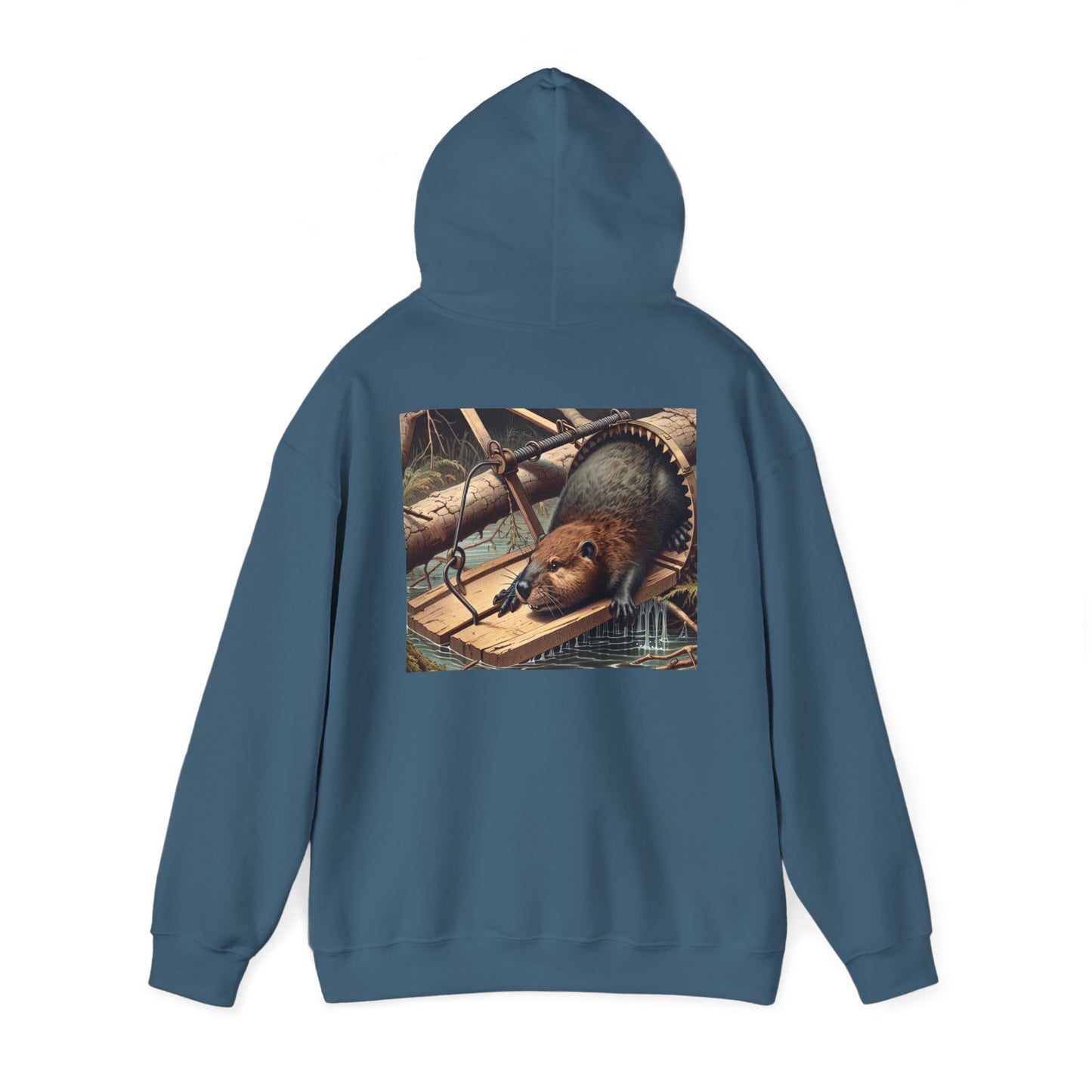 Certified Beaver Trapper Unisex Hoodie - Fun Outdoor Adventure Sweatshirt