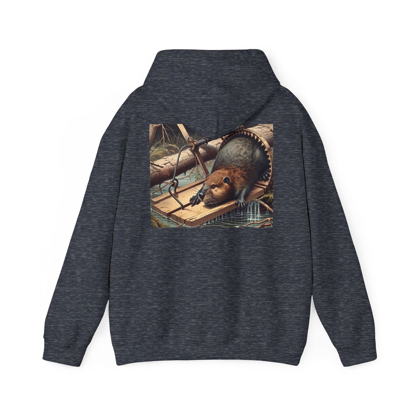 Certified Beaver Trapper Unisex Hoodie - Fun Outdoor Adventure Sweatshirt