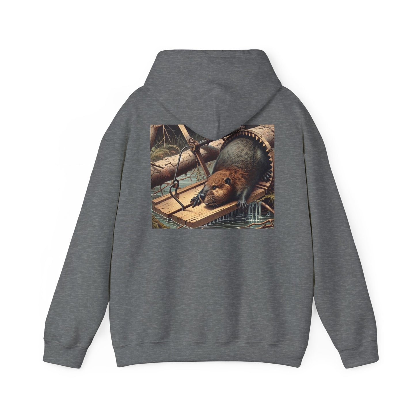 Certified Beaver Trapper Unisex Hoodie - Fun Outdoor Adventure Sweatshirt